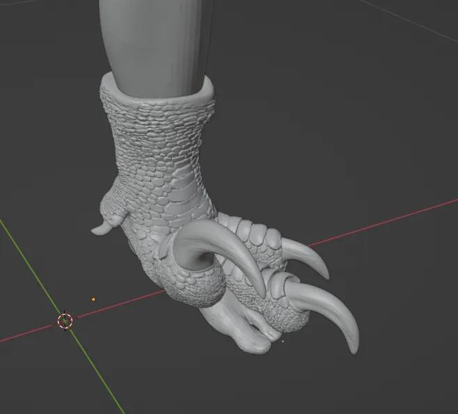 Dinosaur Costume boots   