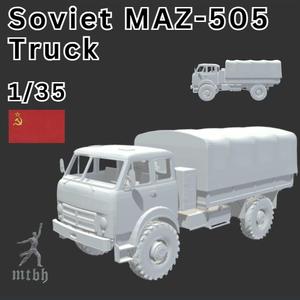 Soviet MAZ-500 Truck 1/35 scale model