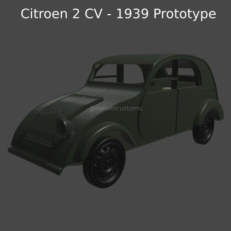 Citroen 2CV - 1939 Prototype