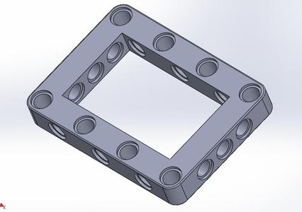 Lego chassis frame