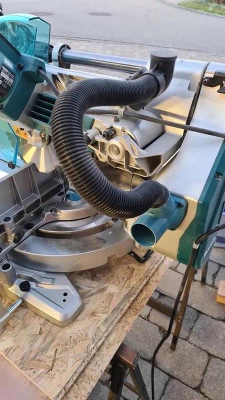 Makita LS1219 / LS1219L / LS1019 / LS1019L - Vacuum adapter (bypass)   