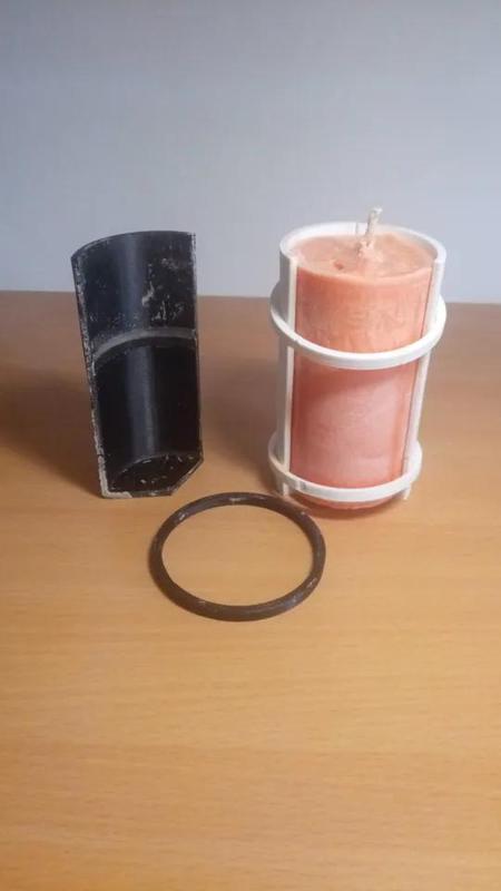 Candle mold   