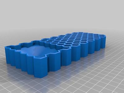 6.5 Grendel Honeycomb Ammo tray with side tray