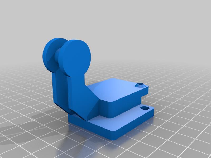 CR6 Filament Sensor Mount for use with Bondtech BMG (mirrored)