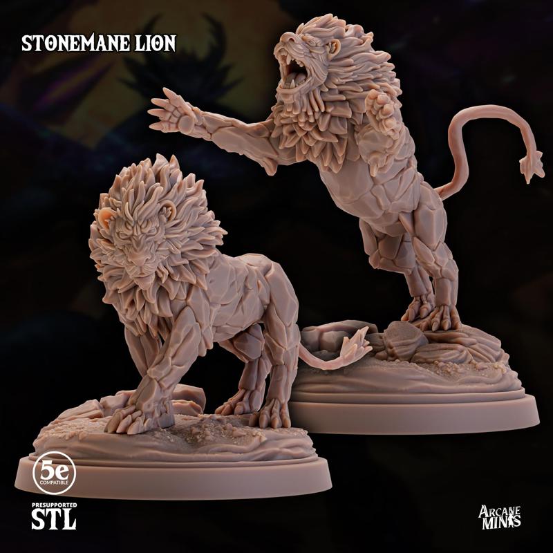 Stonemane Lion