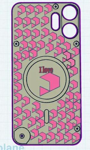 I love prusa pritables phonecase   