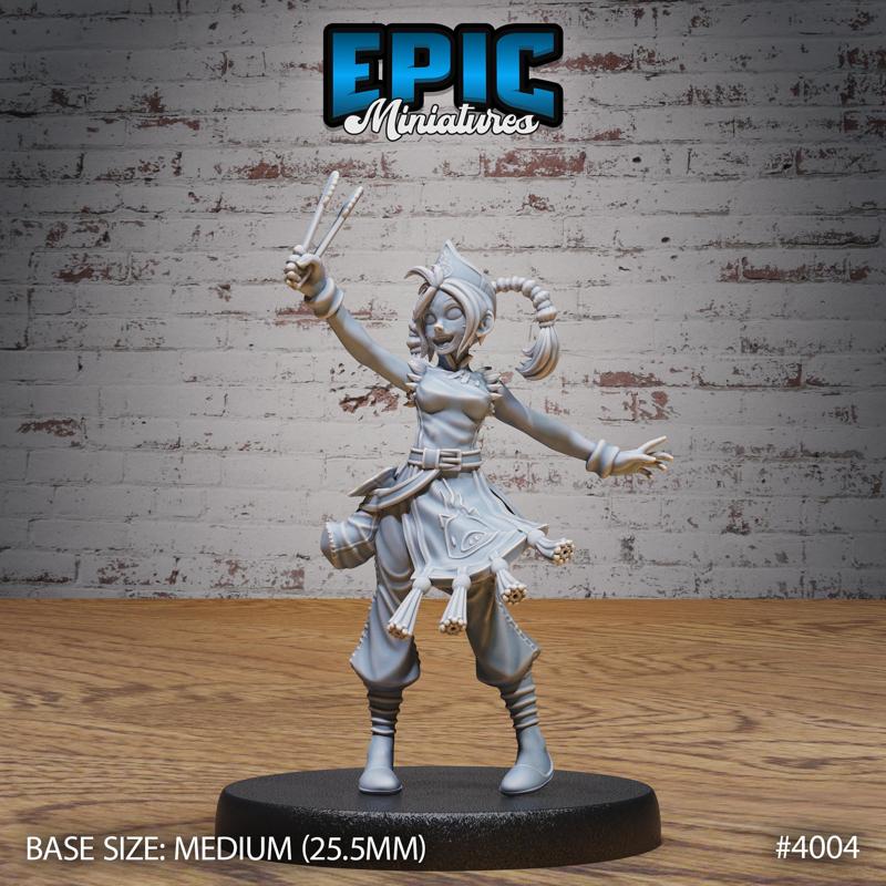 Food Stall Keeper / Waitress / Human Worker / Female Tavern Operator / Mysterious Festival Resident / Magic Cabinet Encounter