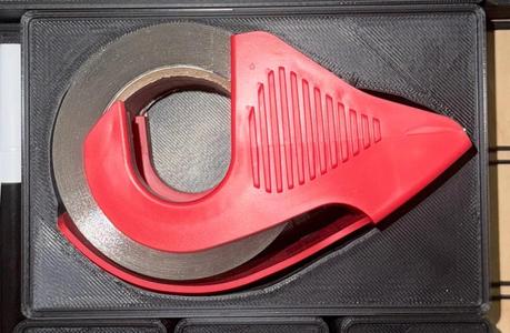 Gridfinity Packing Tape Holder   
