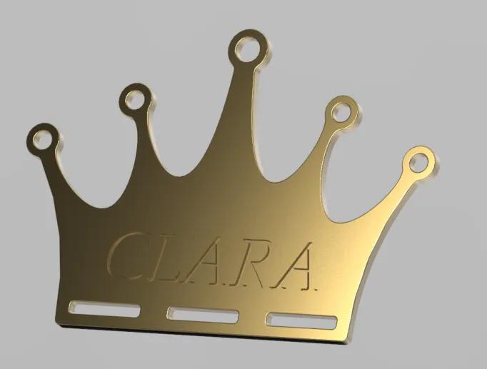 Haarspangenhalter Krone   