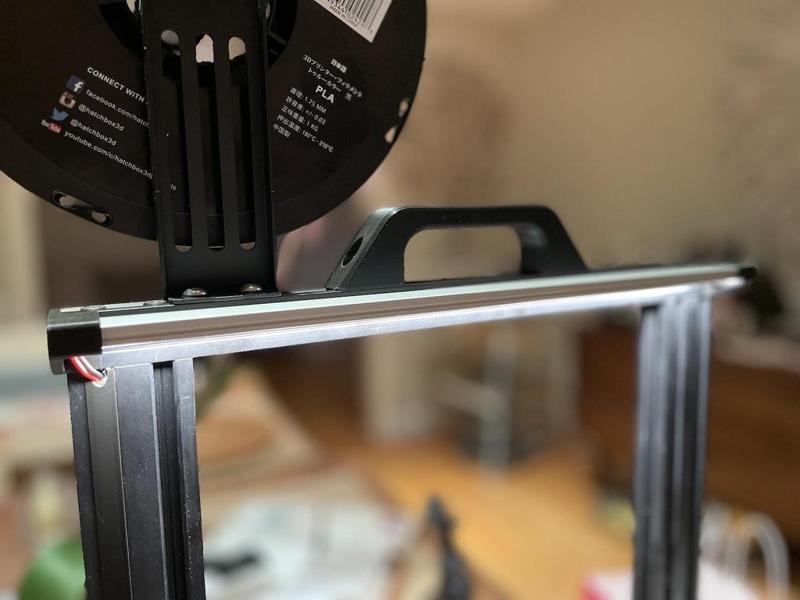  Ender 3 v2 LED Light Bar Holder 17mm (Remix)