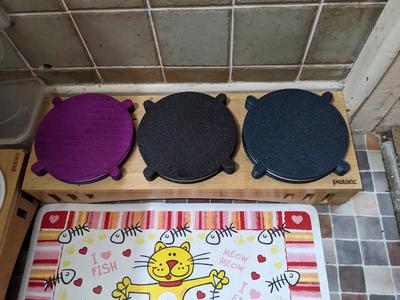 Dry cat food bowl lids   