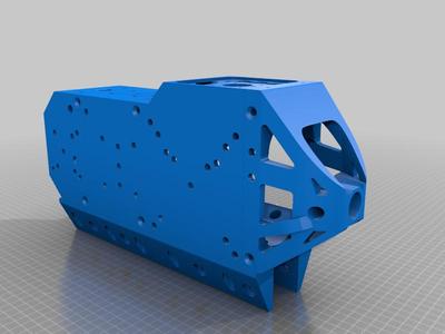 SRT Gearbox support for 4040 aluminium profile