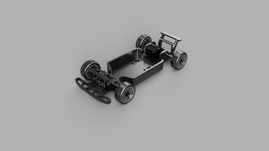 Chassis One Piece 1:10 Adaptable Remix