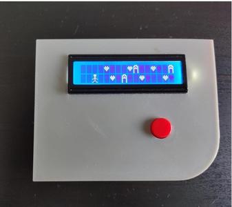 Handheld LCD game (Monsters)