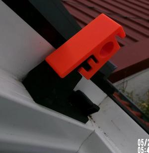Roto roof window locking extension / Roto Dachfenster Verriegelungsadapter für Midea Portasplit   