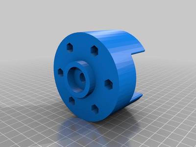 Bearing mount for Sugar Glider wheel