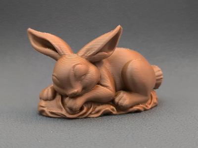 Cute Sleeping Bunny Decoration   