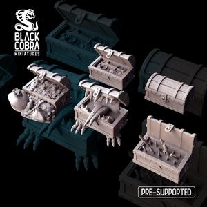 Set Chest for Wargames, Dioramas, Tabletop games ...