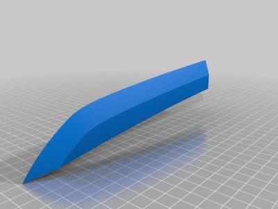 Rengoku blade sliced in 4 pieces