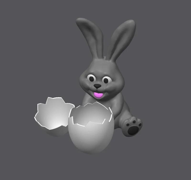 Easter bunny egg   
