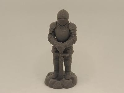 Resting Knight – Silent Strength in Armor