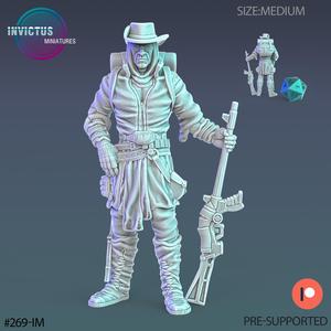 Wasteland Explorer / Space Warrior / Male Bandit / Cyberpunk Soldier / Alien Army / Cosmic Invasion Fighter / Trooper Attack / Sci-Fi Encounter