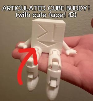 Articulated Cube Buddy!   