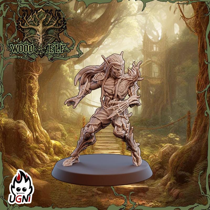 Elf Lineman #01 - Wood Elf - Fantasy Football