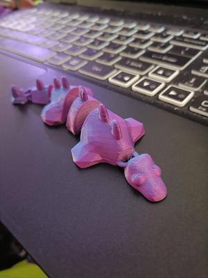 Articulated Stegosaurus Toy