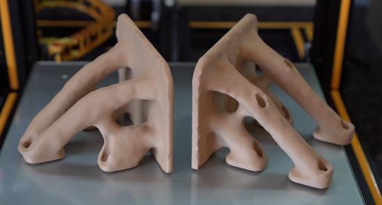 Topology Optimized Mini Shelves