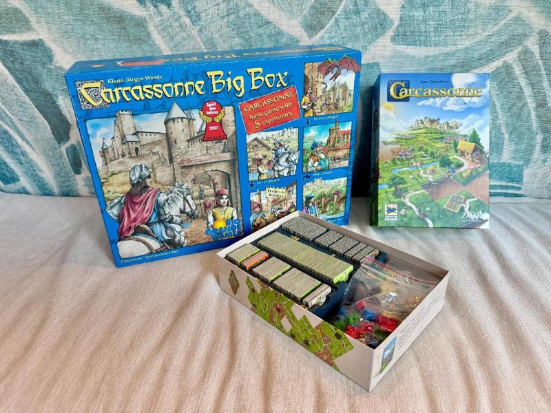 Carcassonne Big Box slim organizer (STEP)   