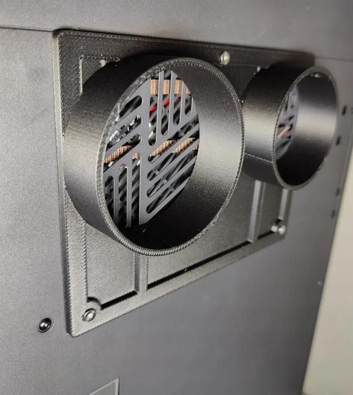 Centauri Carbon Fan Intake/Exhaust & Noise Suppression Flange Plate   