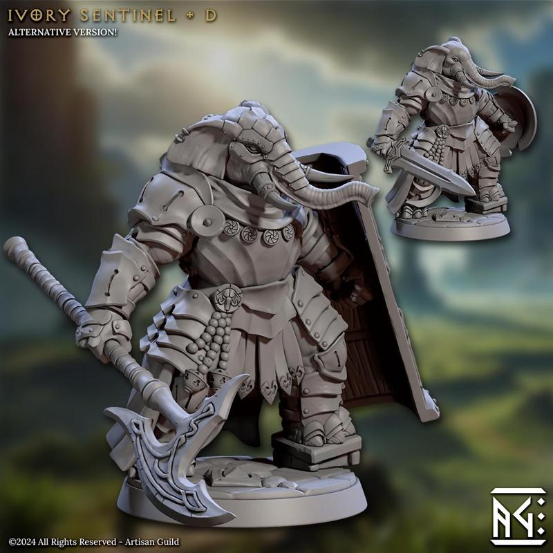 Ivory Sentinel - D (Elephorim Ivory Sentinels)