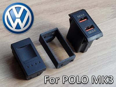 Volkswagen Polo Mk3 - Accessory adaptor - USB charger   