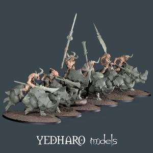 Lesser Mounted on Beast