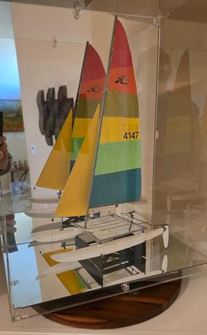 Hobie 14 Turbo Catamaran Model   