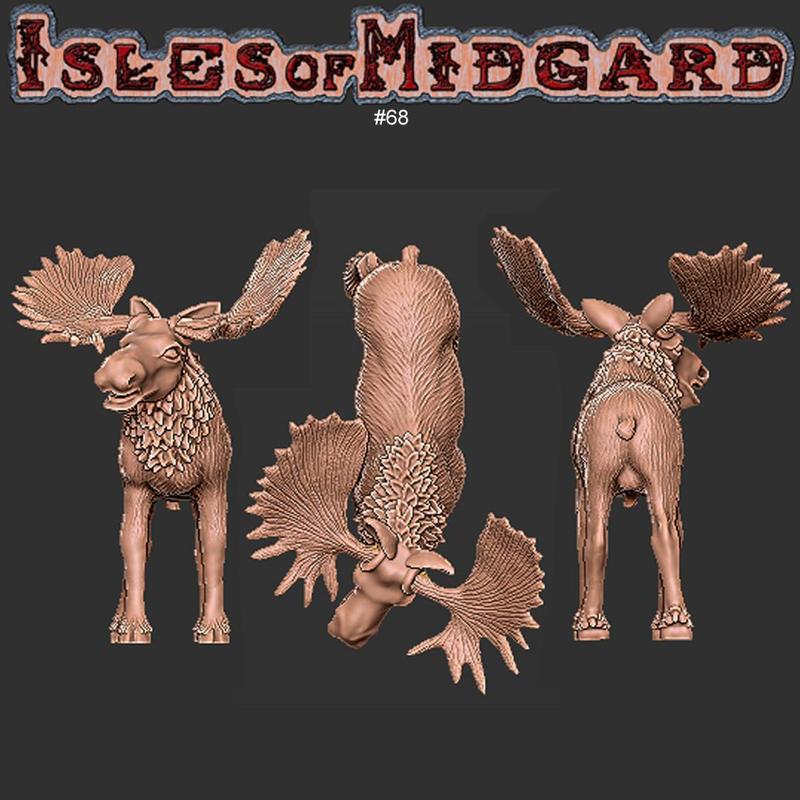 IoM Mount - Ljostari Elk #4