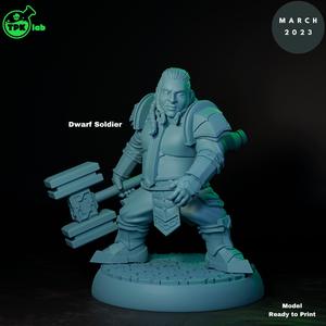 Dwarf Soldier (2)(female)