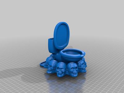 Toilet_Skull_Ashtray