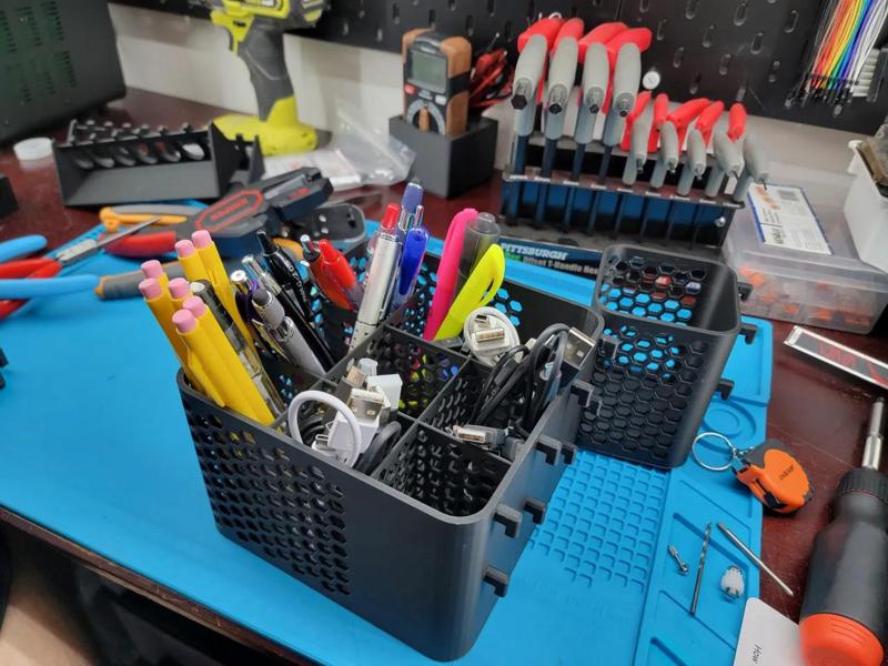 [Parametric] Skadis Big Hex Bin   