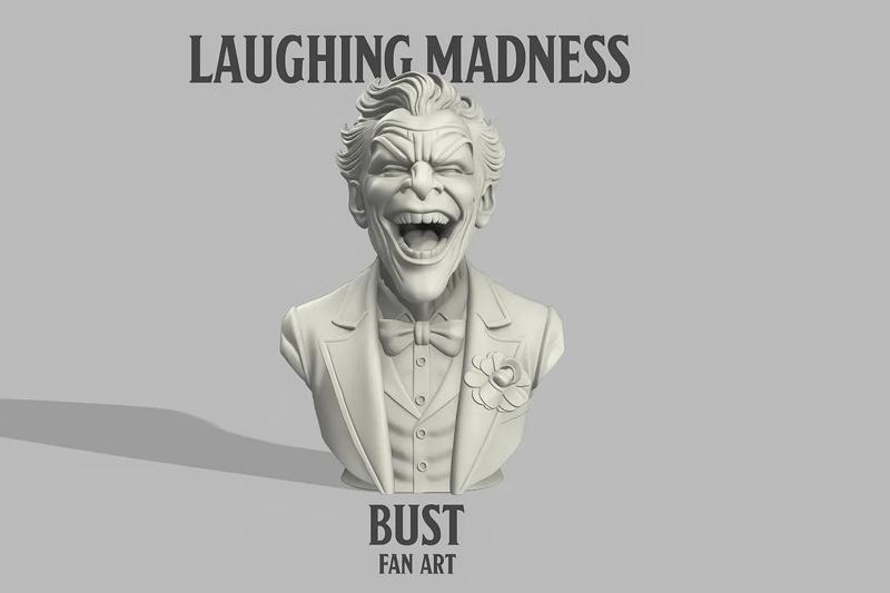 LAUGHING MADNESS BUST   
