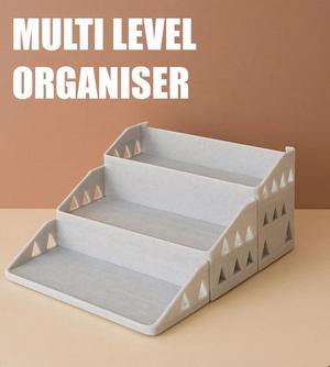 Cosmetic multilevel organizer   