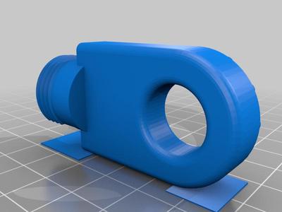 smartphone holder with clamp and ball joint modified