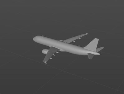 Airbus A320 digital model