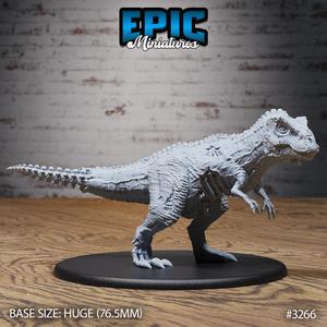 Zombie T-Rex / Undead Dinosaur / Evil Tyrannosaurus / Ancient Predator / Dino World Beast / Hunting Raptor / Jurassic Encounter