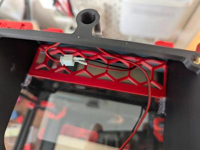 Carbon pellets holder for Top mount Voron 2 Exhaust Filter   