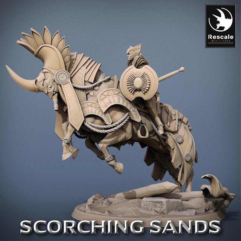 Egyptian Mount 02 Axe