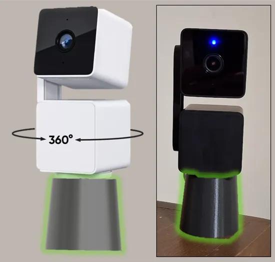 Tabletop/Shelf Camera Pedestal - fits Wyze Camera.   