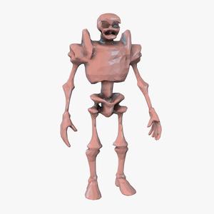 Skeleton Low Poly
