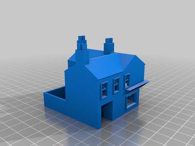 N Gauge Corner Shop
